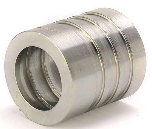 00400 Clamping sleeve dedicated to 4SP 4SH hoses (four-braid), with skiving