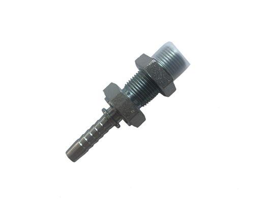 12611LN BSP male double use for 60° cone seat or bonded seal fitting EXTRA LONG