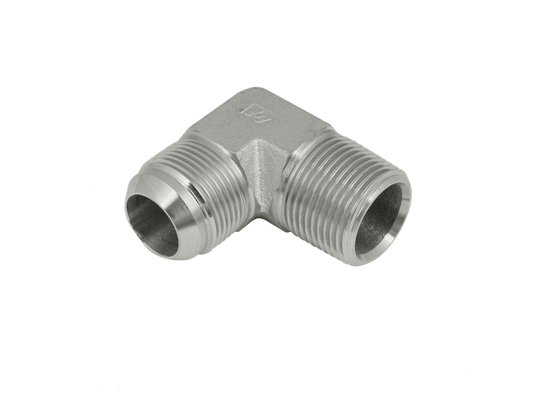 1BJ9 BSP male 60° cone seat JIC male 74° cone seat 90° elbow adapter