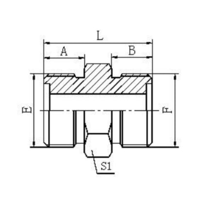 1E Metric parallel adapter ED