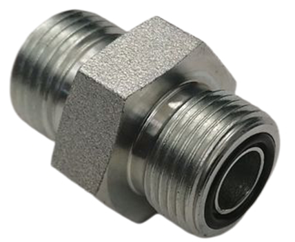 1FB ORFS BSP 60° cone adapter with oring