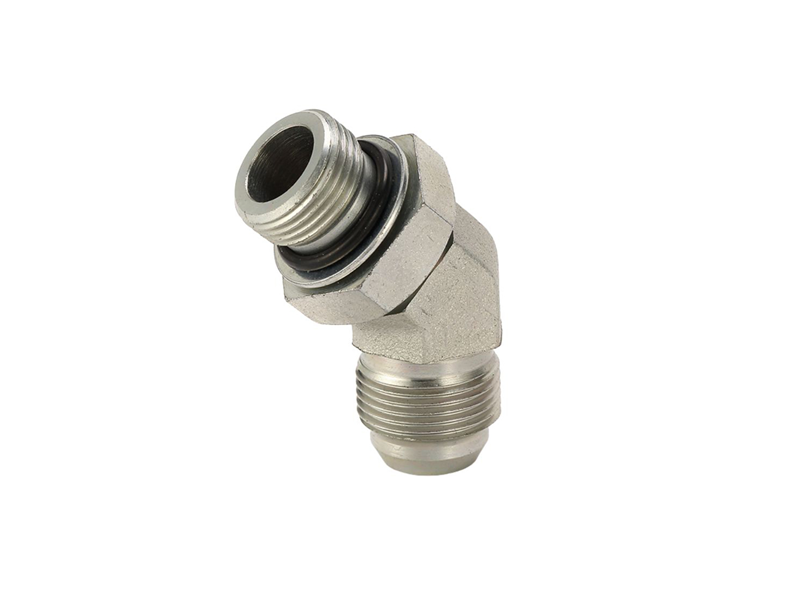 1JG4 45°JIC male 74°cone/BSP male o-ring adjustable stud end