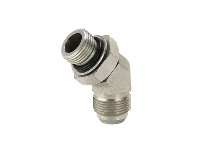 1JG4 45°JIC male 74°cone/BSP male o-ring adjustable stud end