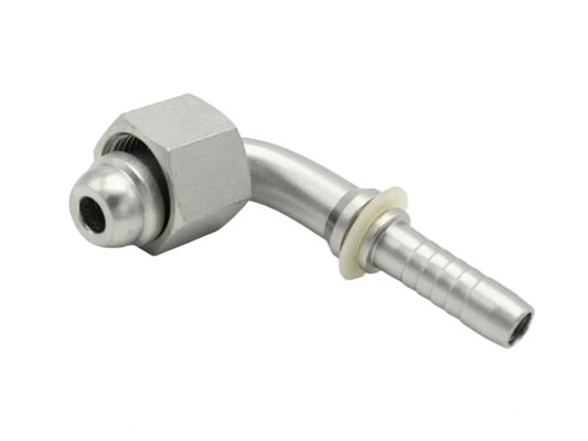 20411C Metric female 24° cone multiseal L.T 90° elbow.