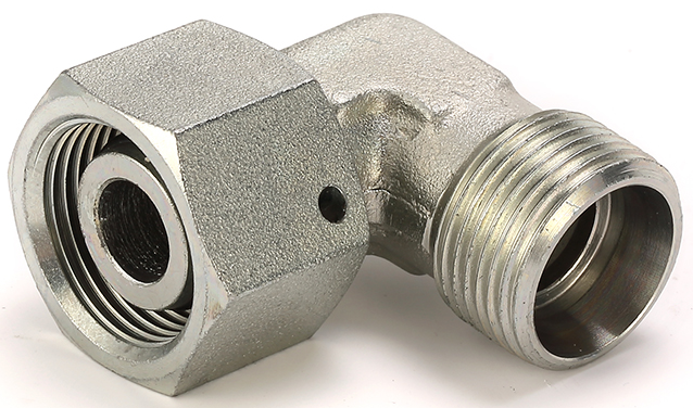 2D9 Metryczny zewnętrzno-wewnętrzny adapter kolankowy, seria S