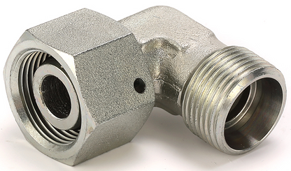 2D9 Metryczny zewnętrzno-wewnętrzny adapter kolankowy, seria S