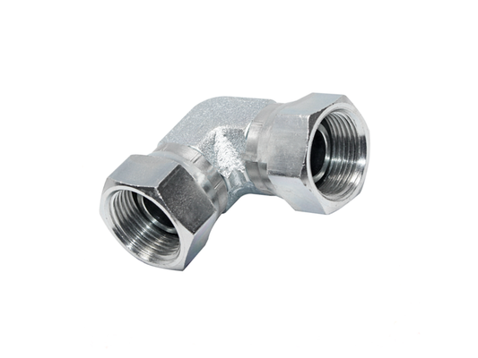 3B9 BSP 60° cone seat female 90° swivel elbow adapter