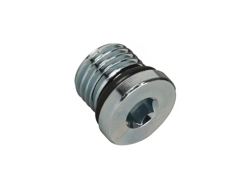 4BN WD BSP thread plug with o ring hex type