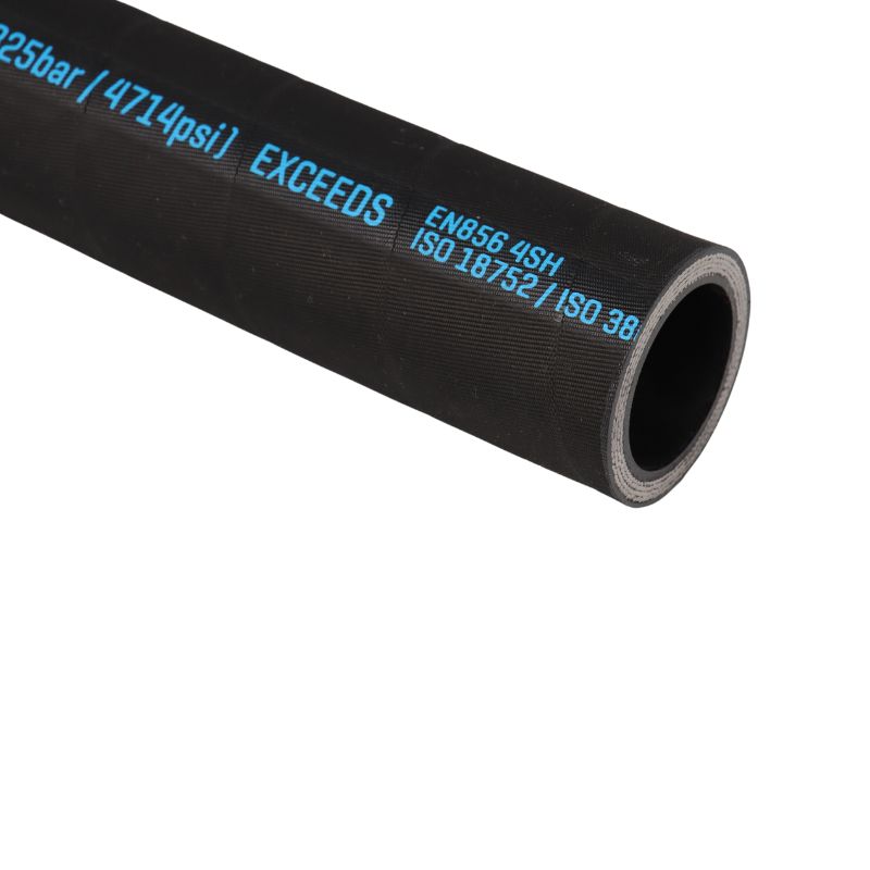 Waz hydrauliczny EN 856-4SP ISO 3862 z czterema oplotami z drutu stalowego