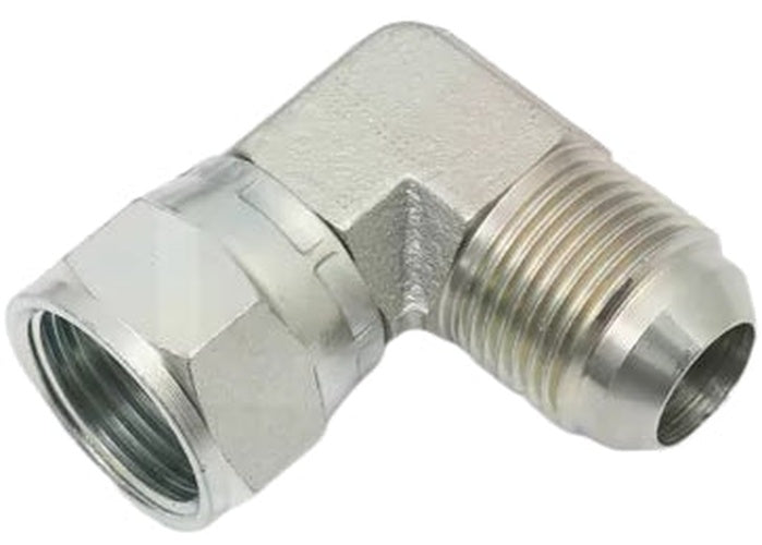 2J9 JIC 74° cone seat male female 90° elbow adapter
