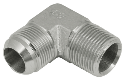 1BJ9 BSP male 60° cone seat JIC male 74° cone seat 90° elbow adapter