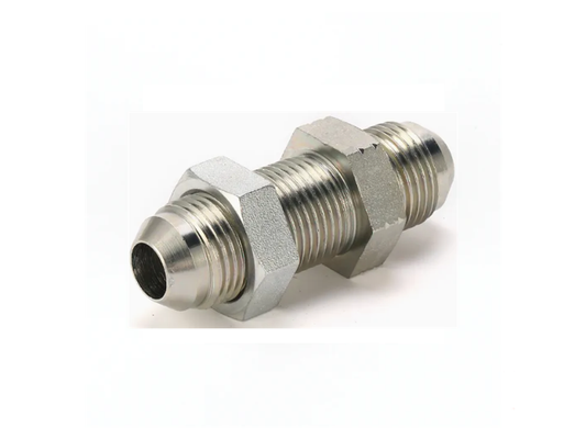 6J JIC male bulkhead adapter