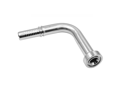 87992 Extra long 130mm Code 62 9000 PSI "Supercat " flange 90° elbow