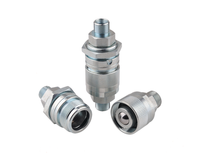 H505  ISO7241-A H505 lock type male metric hydraulic quick coupling complete set M18 X 1.5