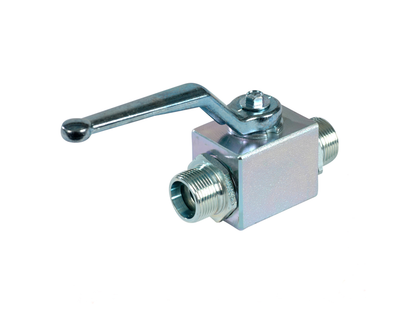 KHB-MALE-LR  DIN 2353 light series metric mall ball valve